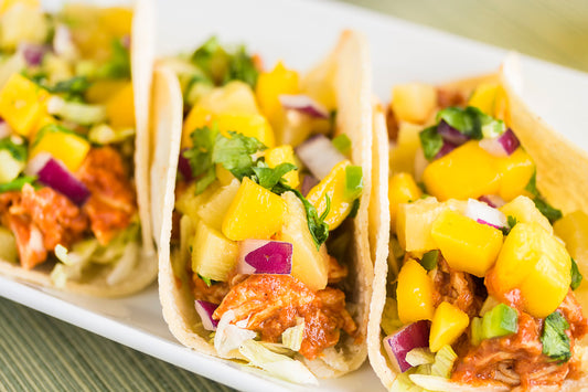 Grilled Fish Tacos with Mango-Jicama Slaw & Chipotle Crema: Coastal BBQ in 20 Minutes