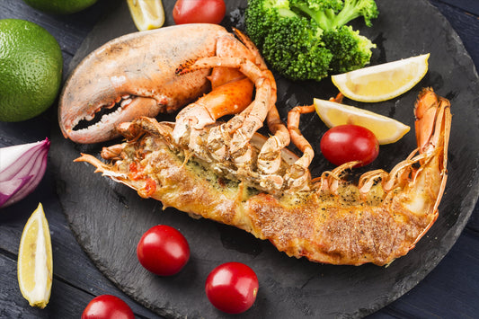 Jamaican Jerk Grilled Lobster Tails