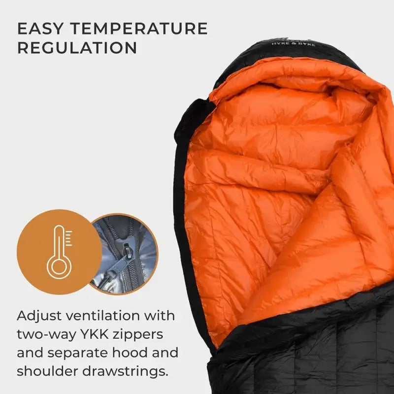 0°F Cold Weather Mummy Sleeping Bag - 800 FP Goose Down - United States - 睡袋