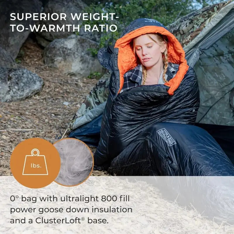 0°F Cold Weather Mummy Sleeping Bag - 800 FP Goose Down - United States - 睡袋