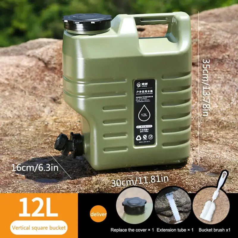 TakeFunGOGOGO 12L Portable Camping Water Container TakeFunGOGOGO