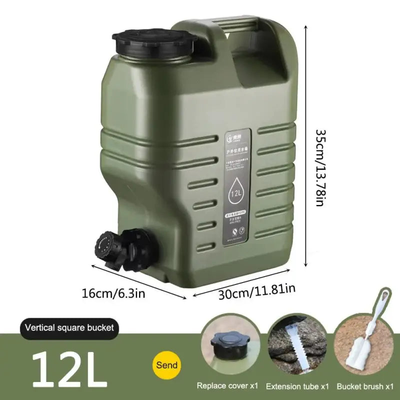 TakeFunGOGOGO 12L Portable Camping Water Container TakeFunGOGOGO