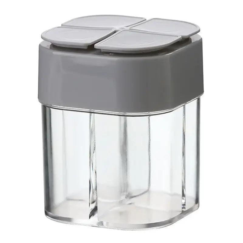 TakeFunGOGOGO 4-in-1 Transparent Spice Dispenser TakeFunGOGOGO