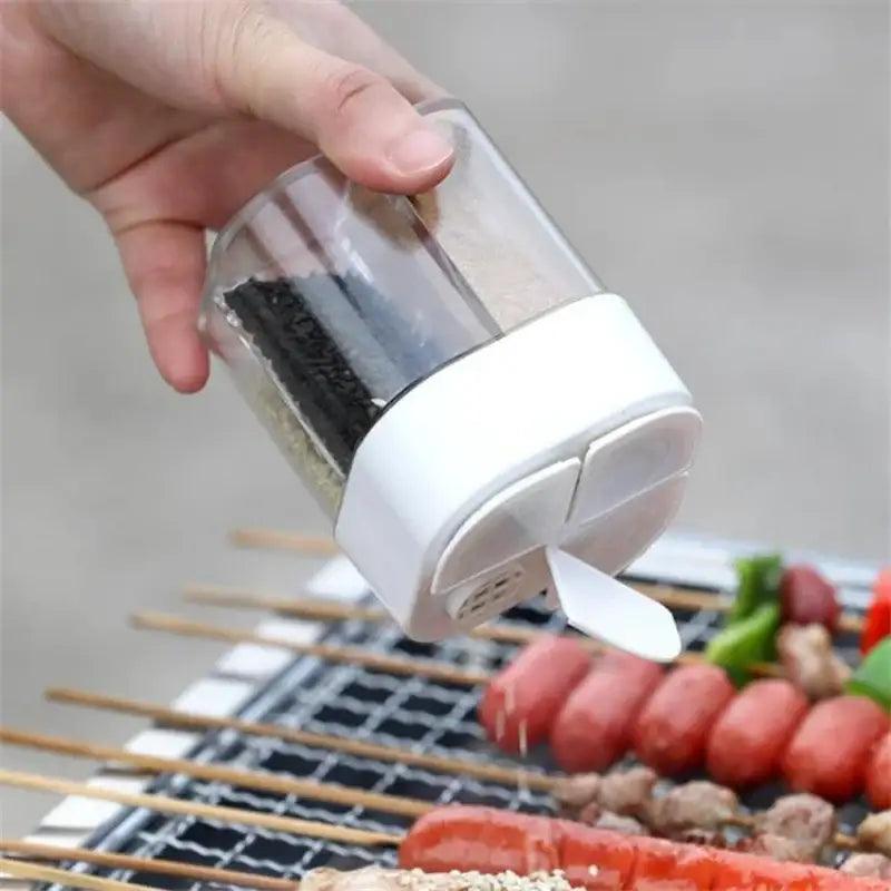 TakeFunGOGOGO 4-in-1 Transparent Spice Dispenser TakeFunGOGOGO