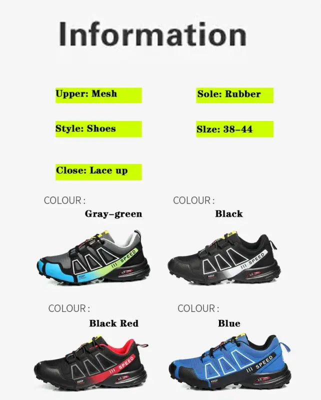 Breathable Mesh Hiking Shoes