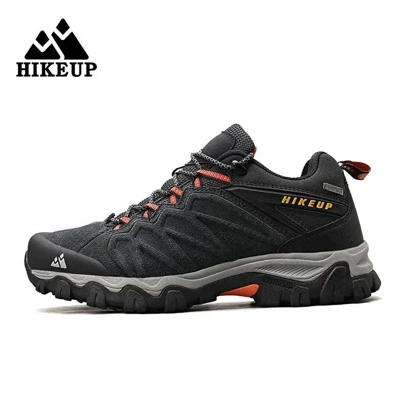 Durable Leather Hiking Shoes - Grey / 41 - 户外鞋