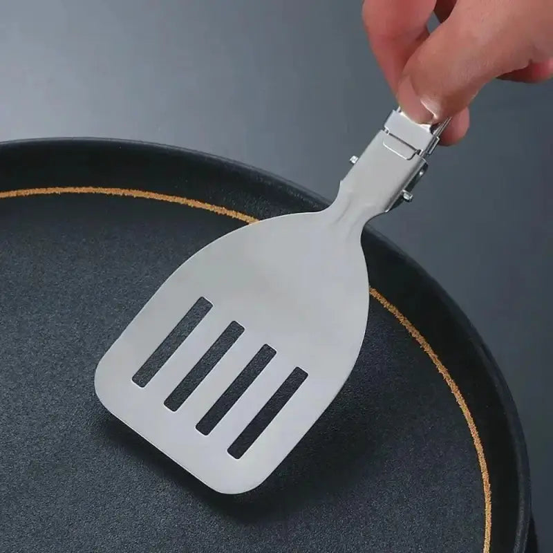 TakeFunGOGOGO Foldable Stainless Steel Spatula-Shovel-Ladle TakeFunGOGOGO