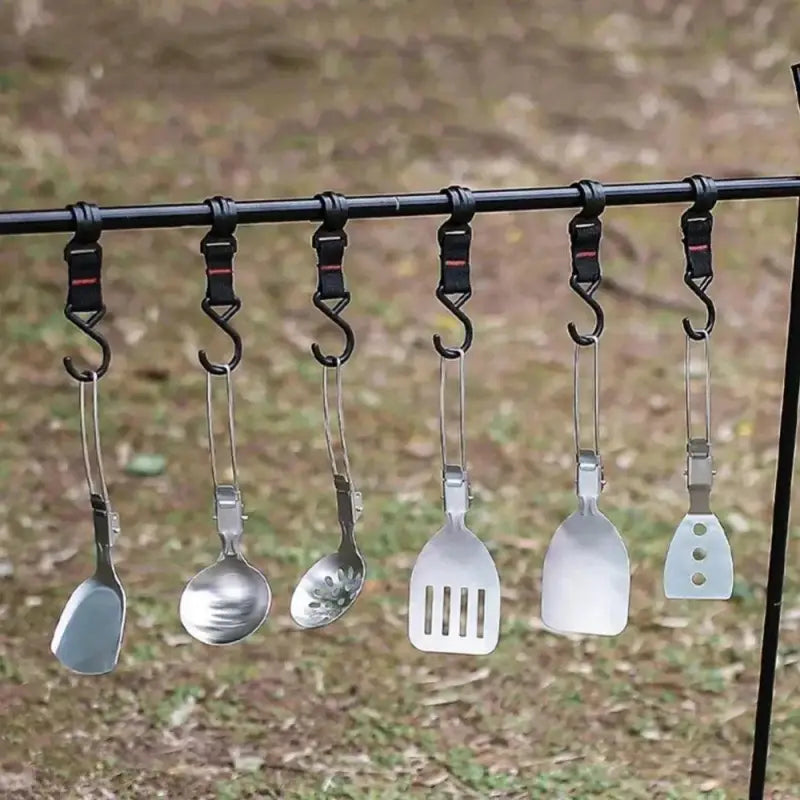 TakeFunGOGOGO Foldable Stainless Steel Spatula-Shovel-Ladle TakeFunGOGOGO