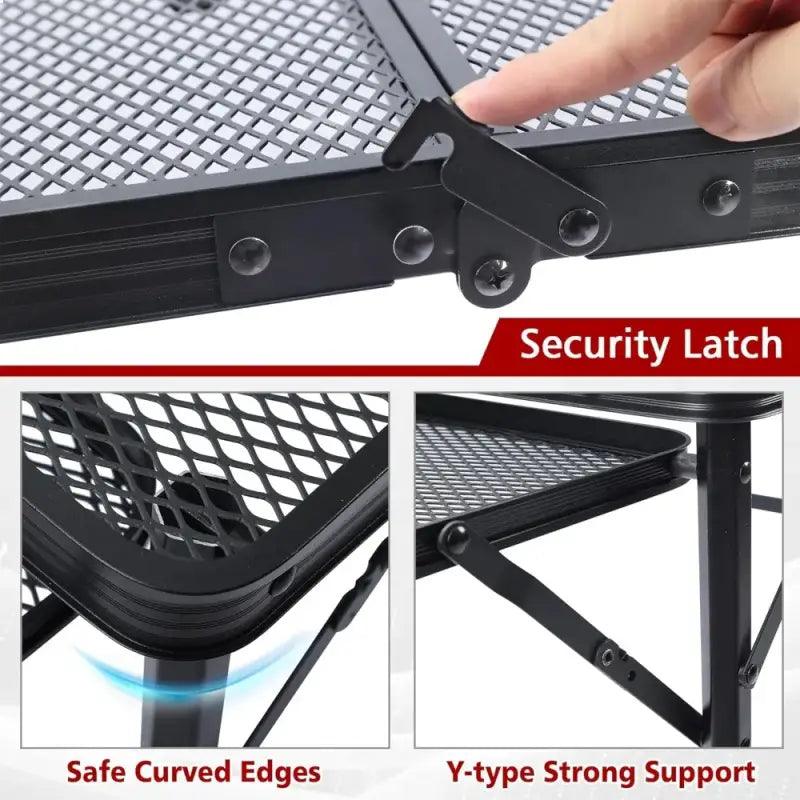TakeFunGOGOGO Folding Grill Table TakeFunGOGOGO