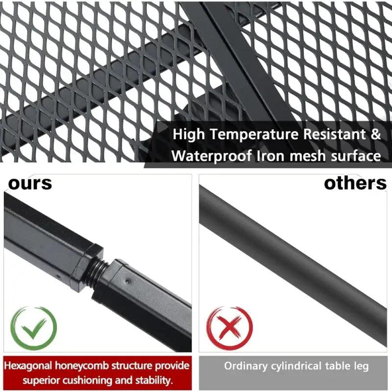 TakeFunGOGOGO Folding Grill Table TakeFunGOGOGO