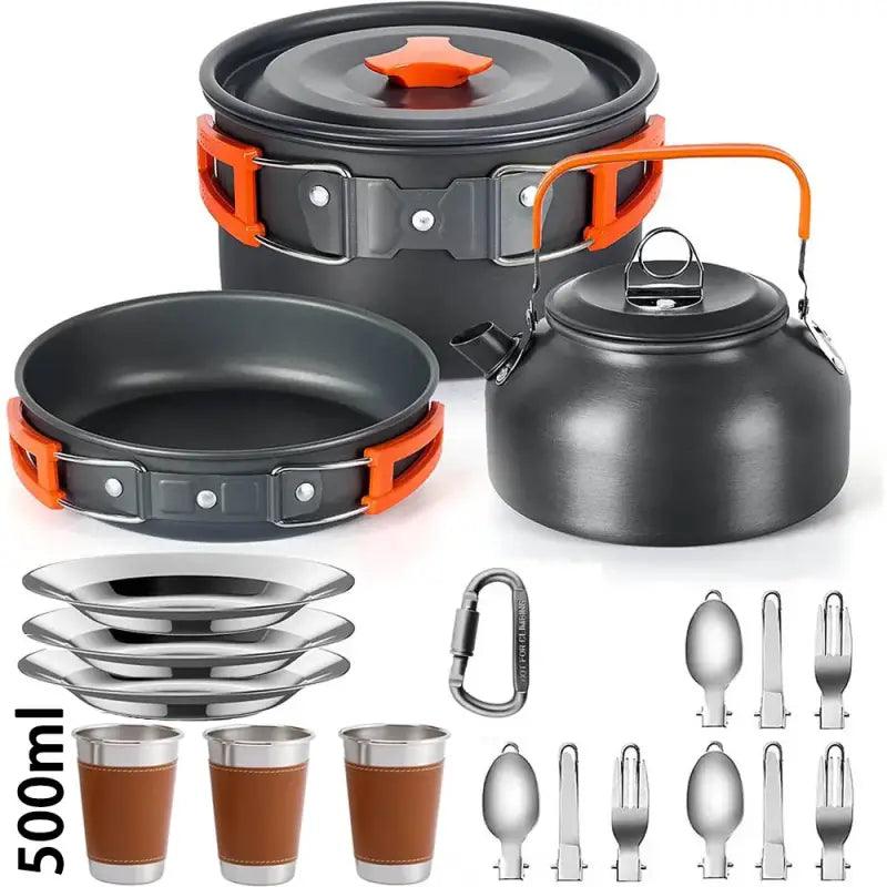 TakeFunGOGOGO Lightweight Camping Cooking Set TakeFunGOGOGO