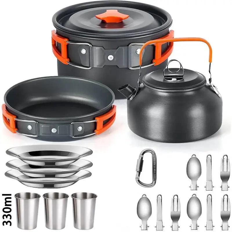 TakeFunGOGOGO Lightweight Camping Cooking Set TakeFunGOGOGO