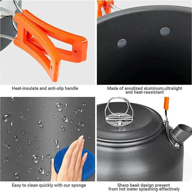 TakeFunGOGOGO Lightweight Camping Cooking Set TakeFunGOGOGO
