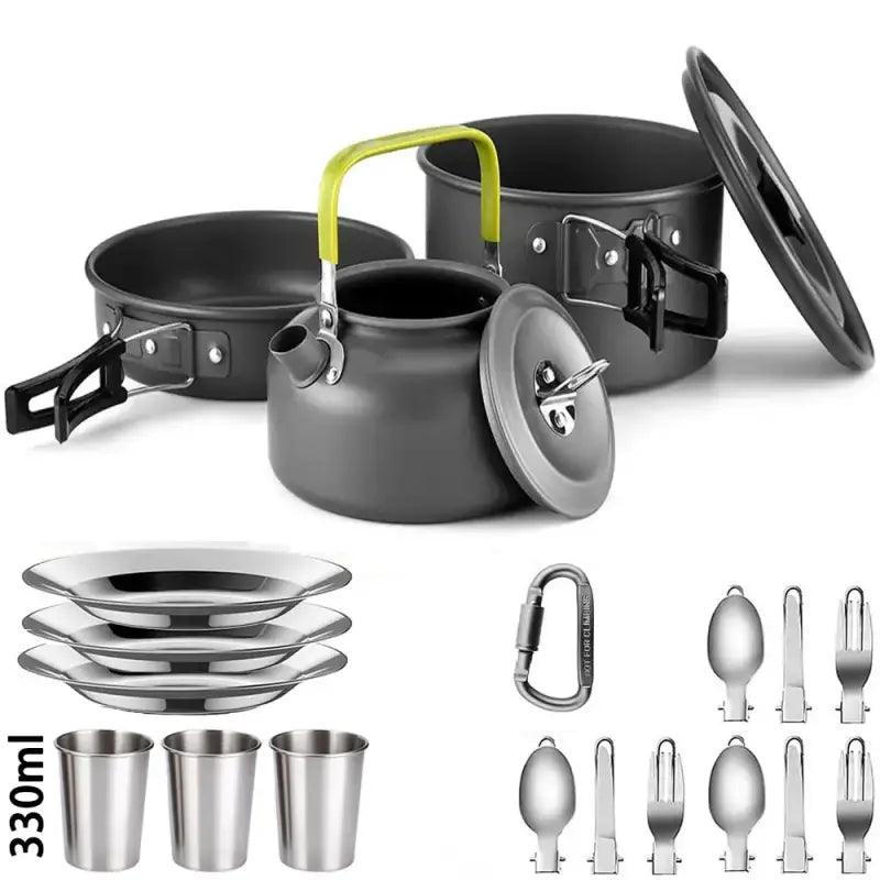 TakeFunGOGOGO Lightweight Camping Cooking Set TakeFunGOGOGO