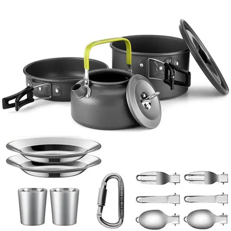 TakeFunGOGOGO Lightweight Camping Cooking Set TakeFunGOGOGO