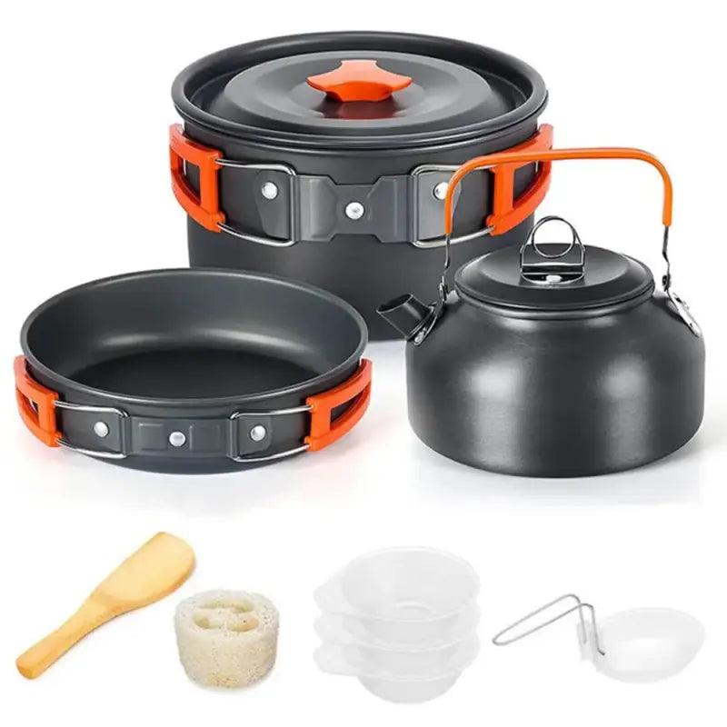 TakeFunGOGOGO Lightweight Camping Cooking Set TakeFunGOGOGO
