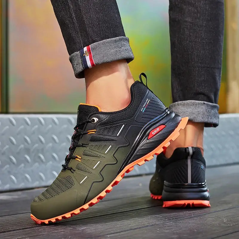 Men’s Big Size Trail Running Shoes - 户外鞋