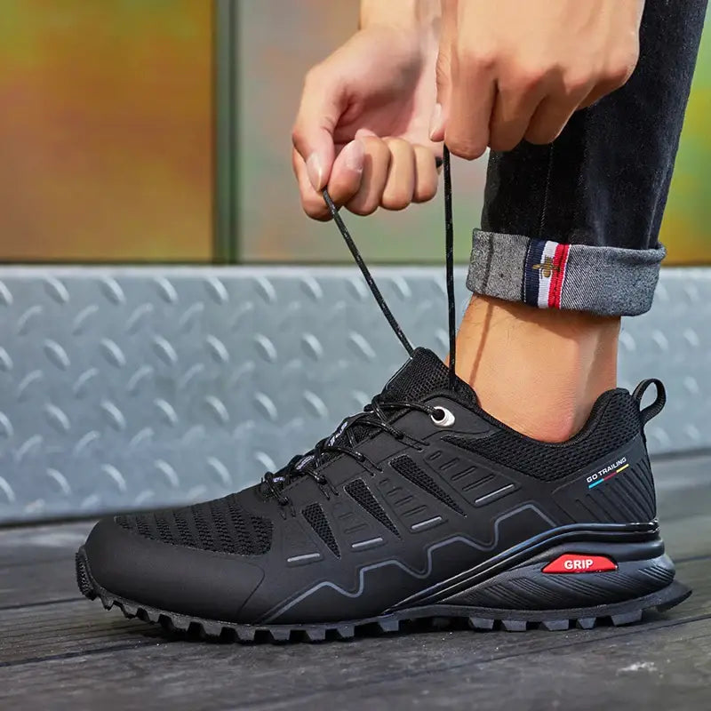 Men’s Big Size Trail Running Shoes - 户外鞋