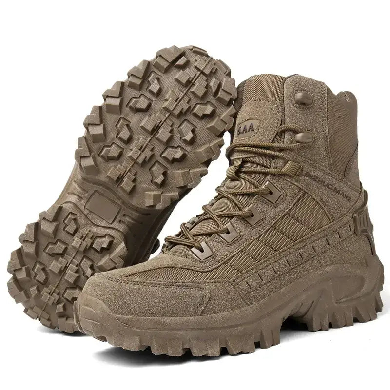 Men’s Tactical Hiking Boots - Brown / 39 - 户外鞋