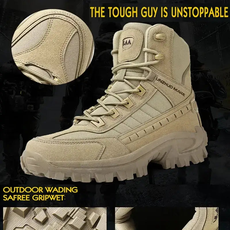 Men’s Tactical Hiking Boots - 户外鞋