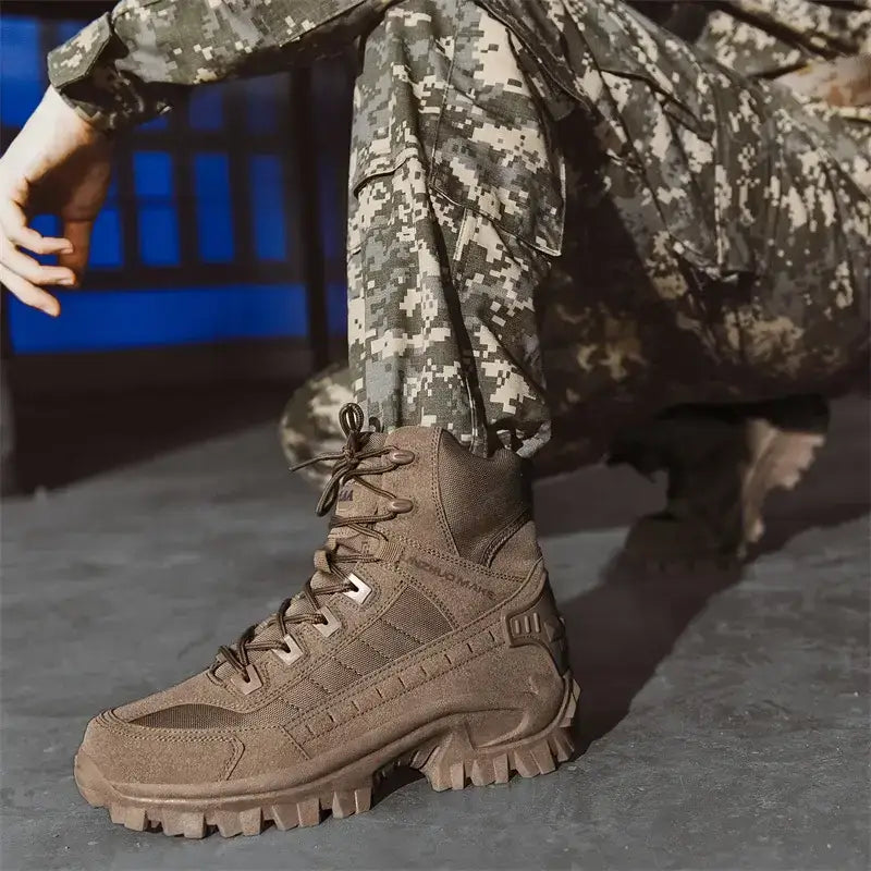 Men’s Tactical Hiking Boots - 户外鞋