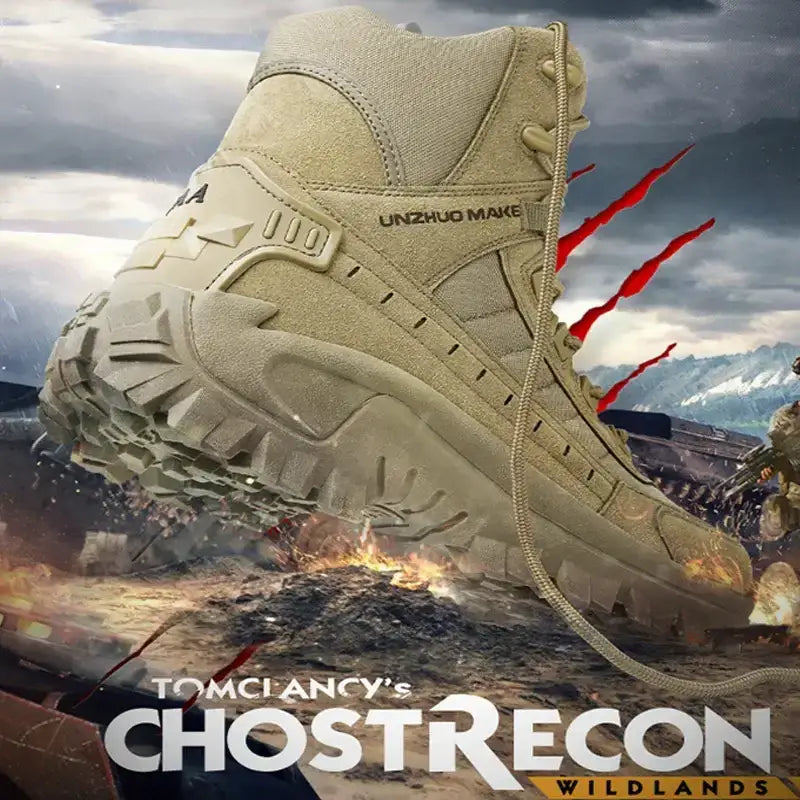 Men’s Tactical Hiking Boots - 户外鞋