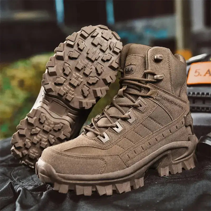 Men’s Tactical Hiking Boots - 户外鞋