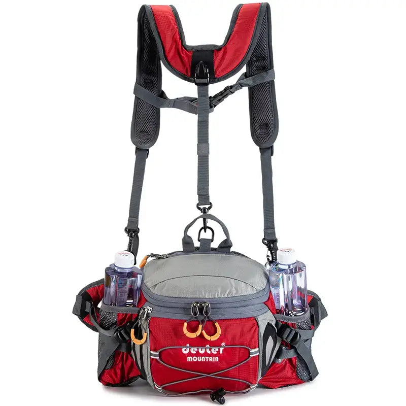 Multi-Use Outdoor Waist Pack - Red - 腰包