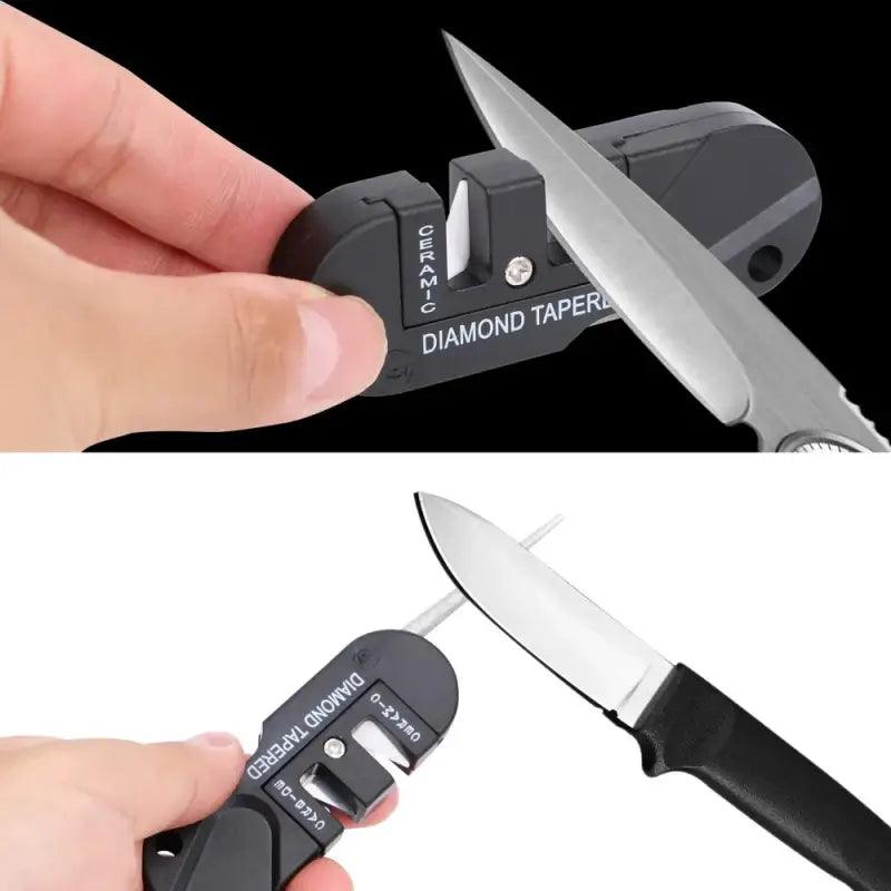 TakeFunGOGOGO Multifunctional Keychain Knife Sharpener TFgogogo