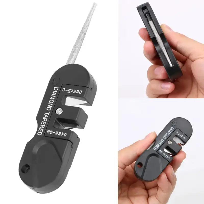 TakeFunGOGOGO Multifunctional Keychain Knife Sharpener TFgogogo