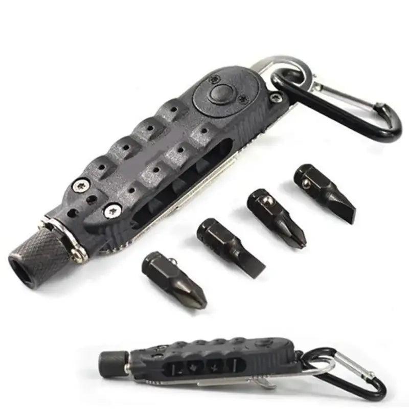 TakeFunGOGOGO Durable Compact Multi-Function Keychain Tool TFgogogo