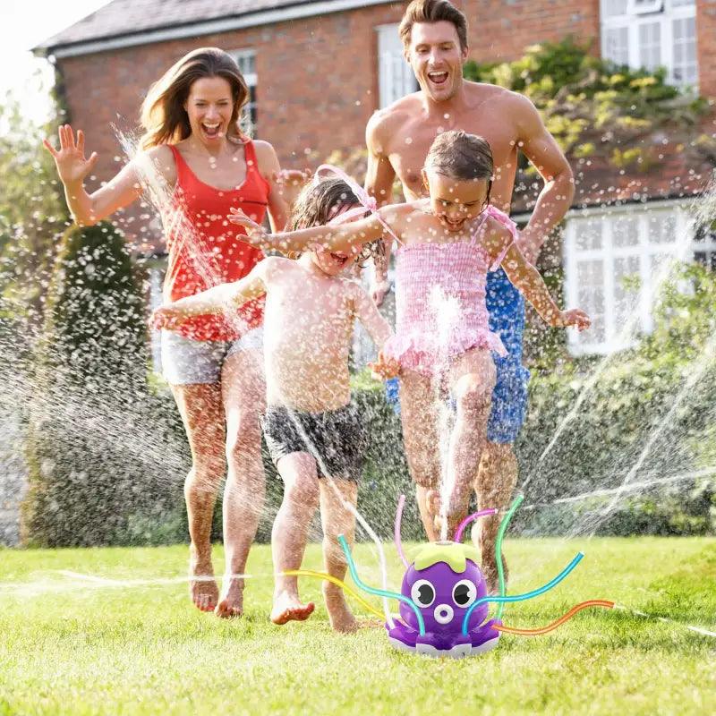 TakeFunGOGOGO Octopus Sprinkler Rotating Spray TakeFunGOGOGO