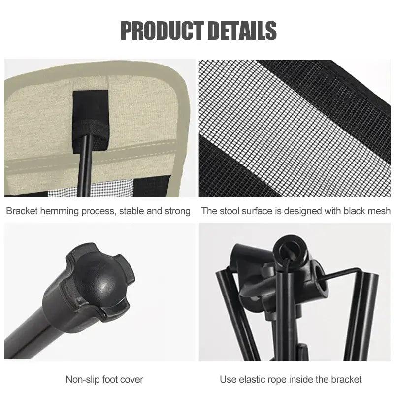 TakeFunGOGOGO Outdoor Portable Folding Chair TakeFunGOGOGO