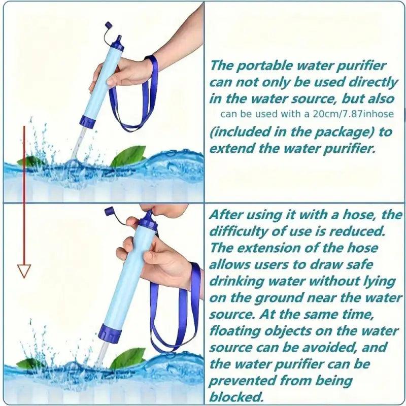 TakeFunGOGOGO Portable Outdoor Water Filter TFgogogo