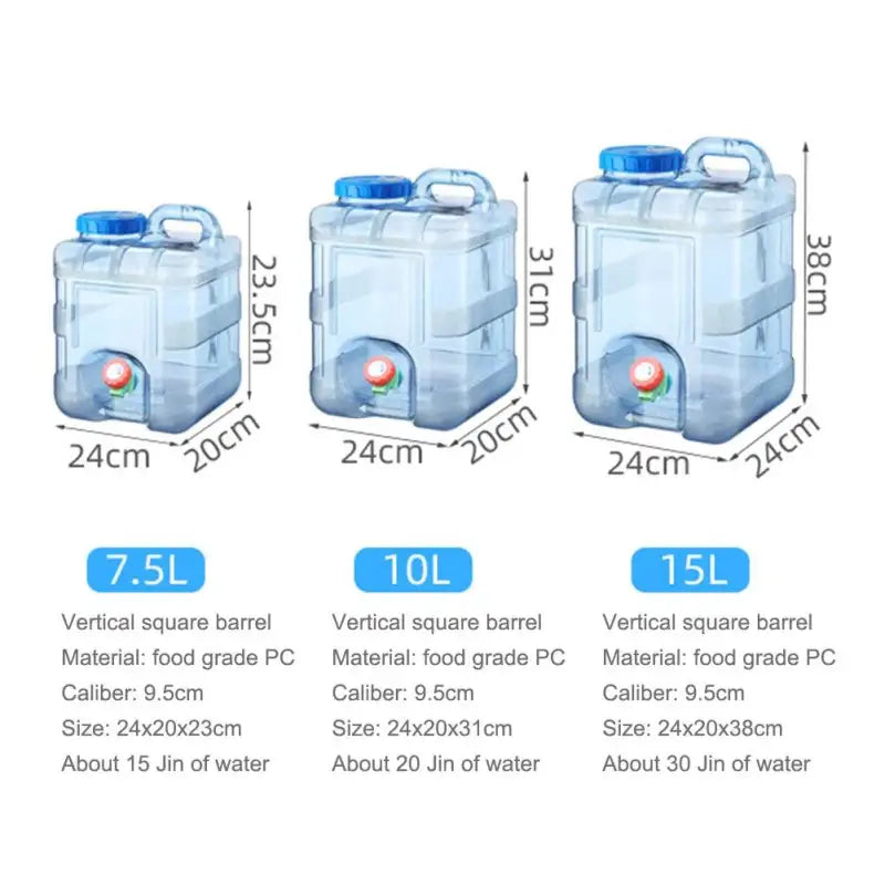 TakeFunGOGOGO Portable Outdoor Water Container TakeFunGOGOGO
