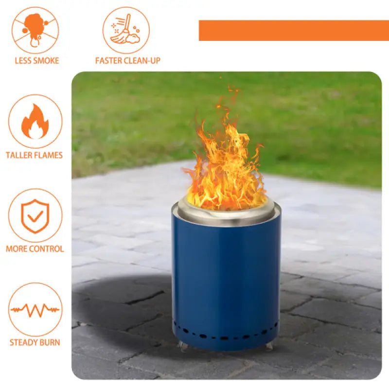 Portable Smokeless Fire Pit - United States