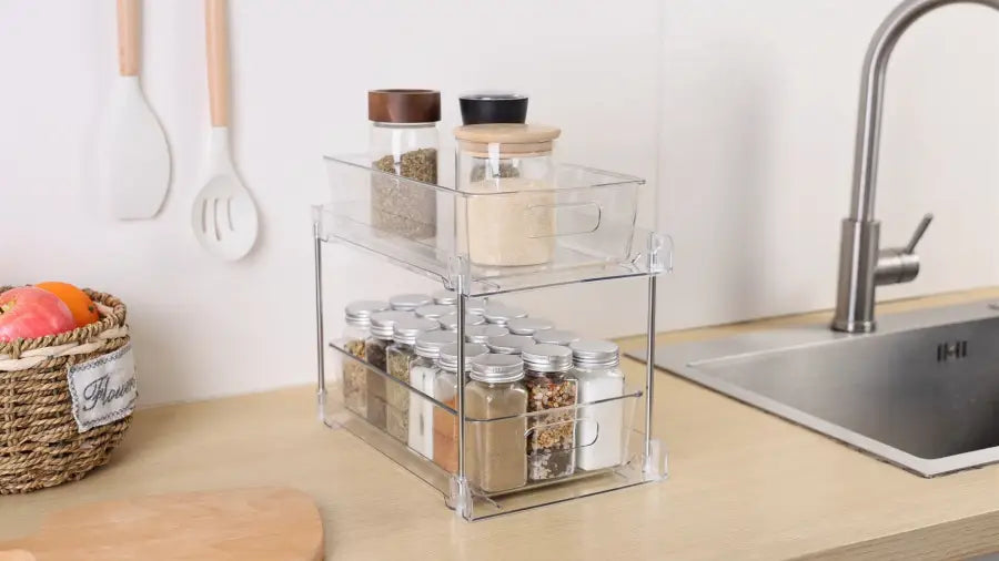 Pull-Out Drawer Organizer for Easy Access Storage Solution