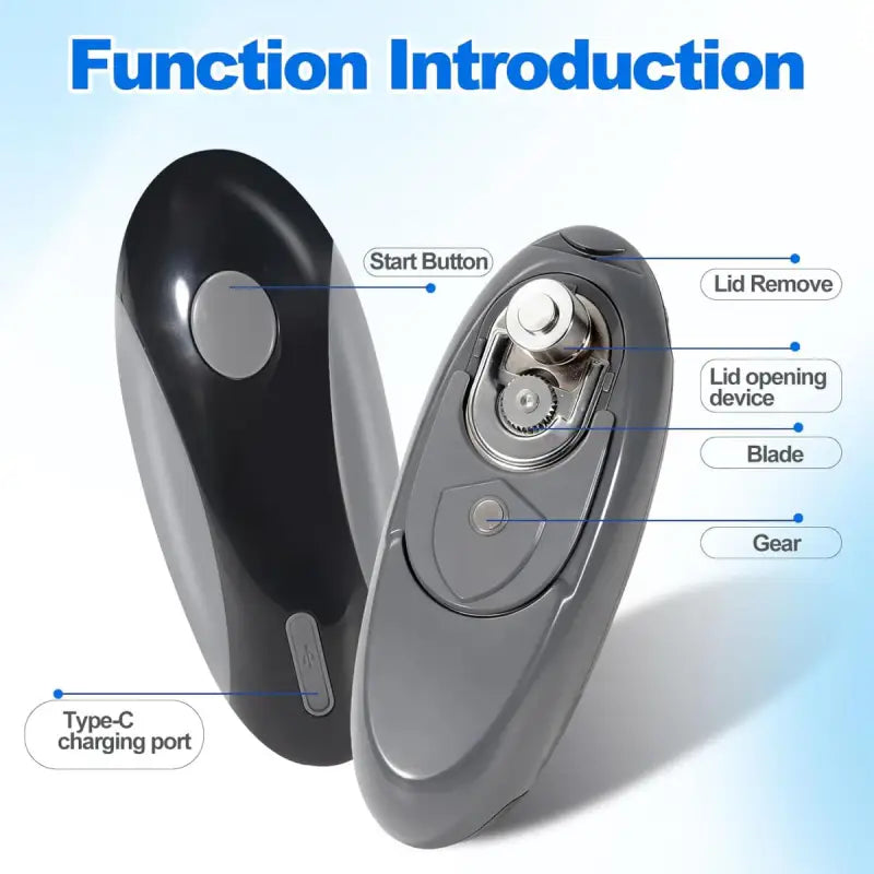 Redefine Kitchen Convenience with a Rechargeable Electric Can Opener Featuring Thoughtful Accessibility