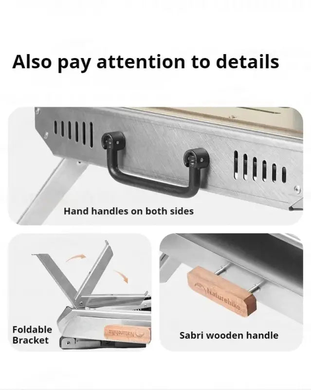 Stainless Steel Camping Fire Rack