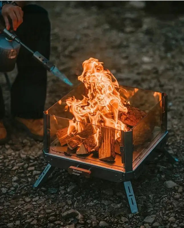 Stainless Steel Camping Fire Rack