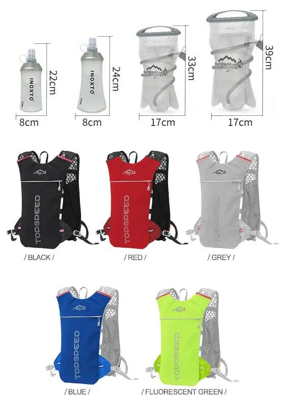 TakeFunGOGOGO Light Hydration Vest - 5L Backpack TakeFunGOGOGO