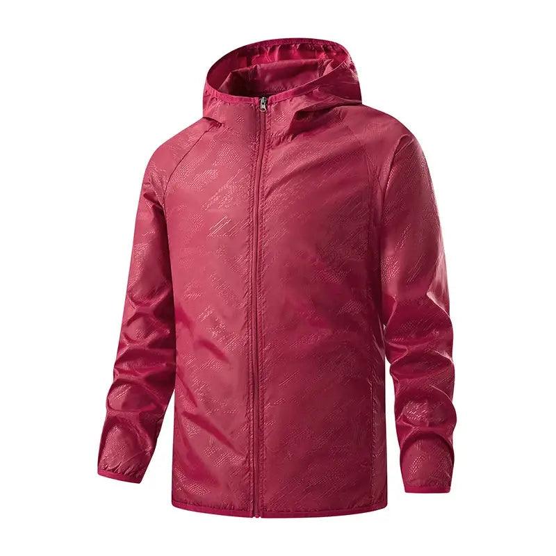 TakeFunGOGOGO Lotus Leaf Waterproof Unisex Hiking Jacket TFgogogo