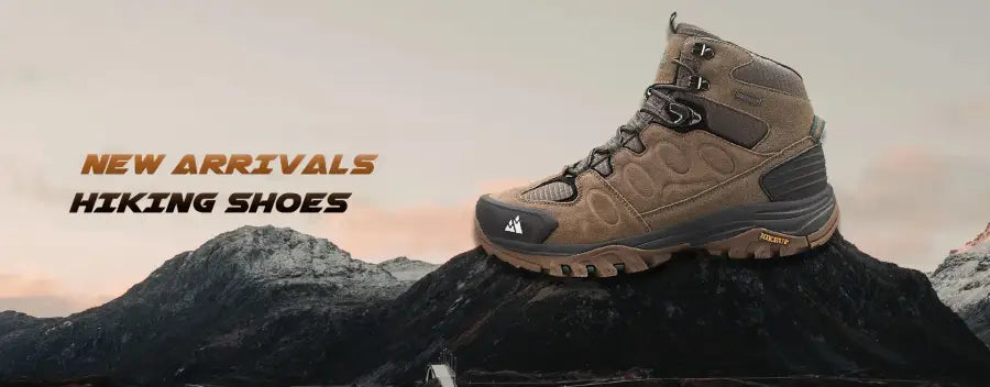 Waterproof High-Top Hiking Boots - 户外鞋