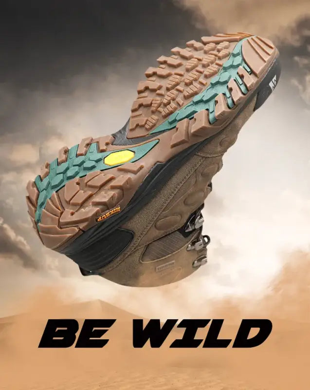 Waterproof High-Top Hiking Boots - 户外鞋