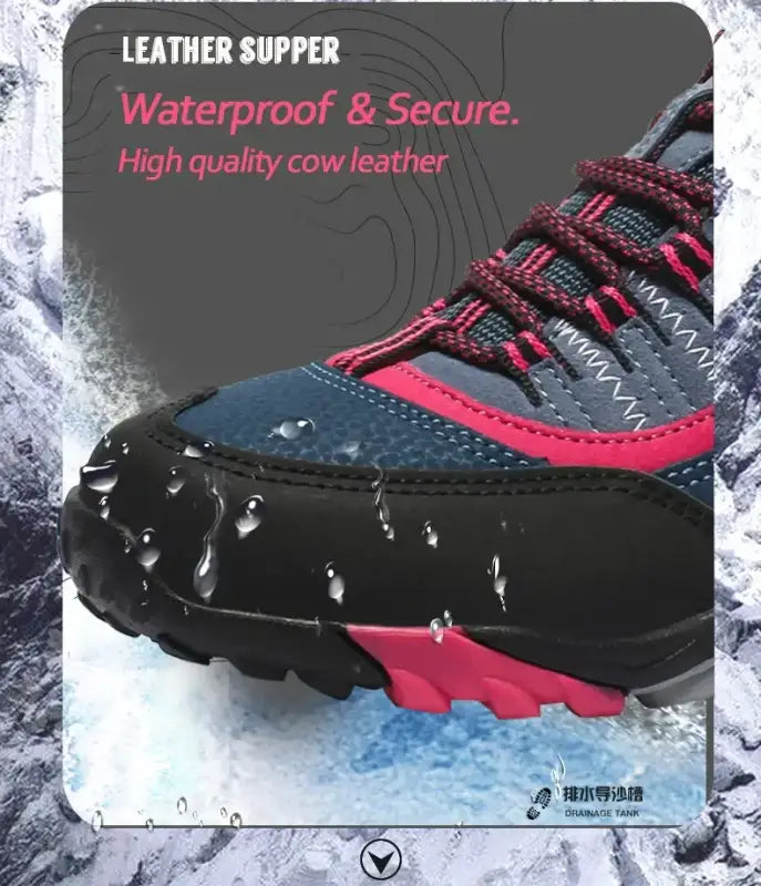 Waterproof Men’s Trekking Shoes - 户外鞋