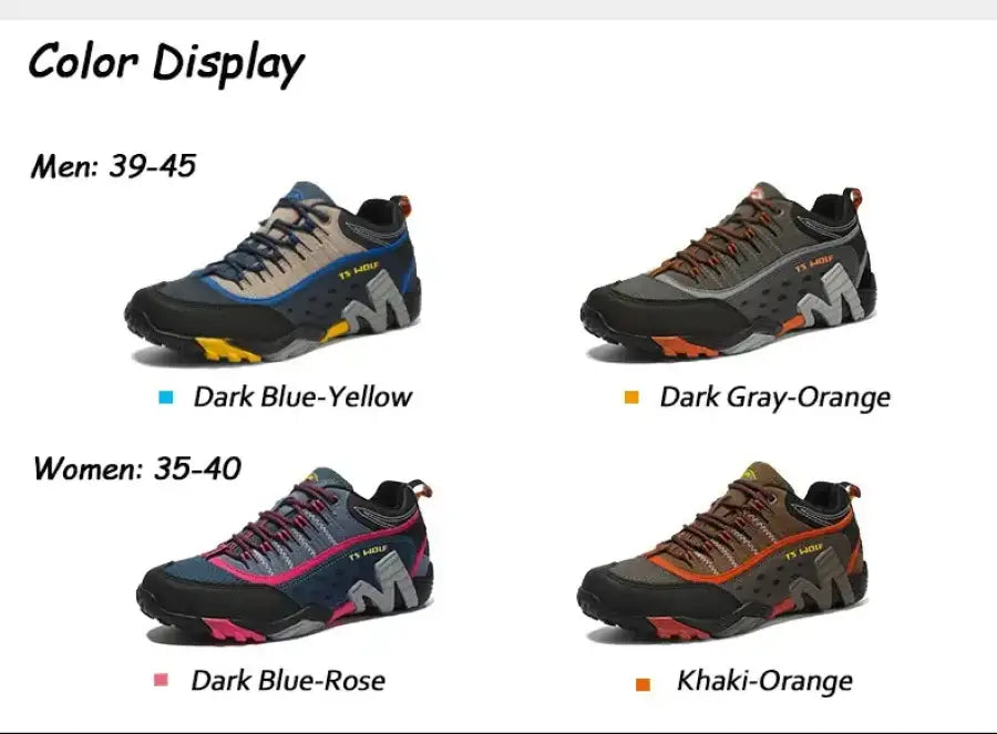Waterproof Men’s Trekking Shoes - 户外鞋