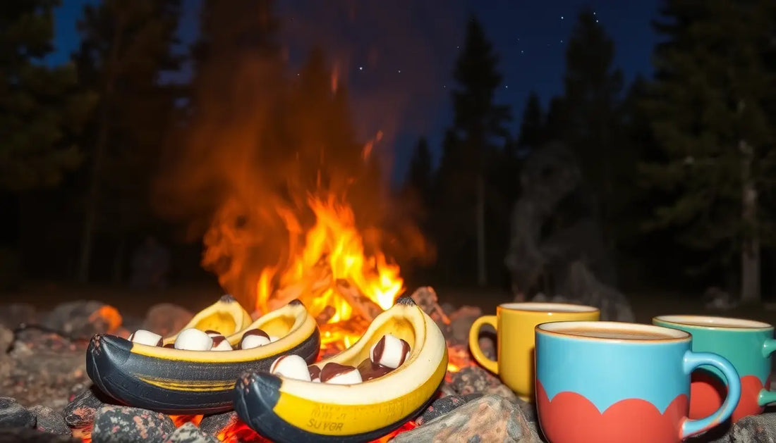 Banana Boats by the Campfire: A Sweet and Simple Treat