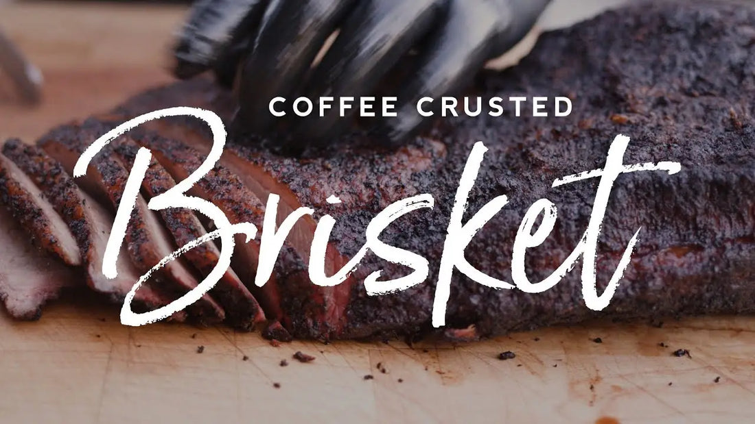 Master the Art of Coffee-Crusted Brisket with a Vegetable Bed Twist