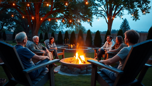 Elevate Your Outdoor Living with the Perfect Backyard Campfire