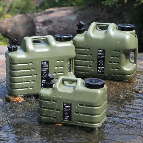 Stay Hydrated Anywhere with the 12L Portable Camping Water Container
